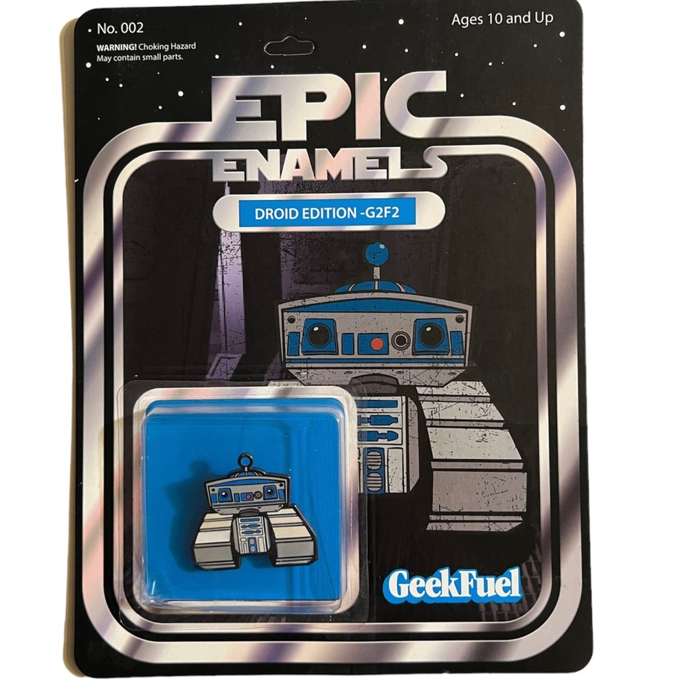 GEEKFUEL EPIC ENAMELS STAR WARS DROID- G2F2 EDITION PIN